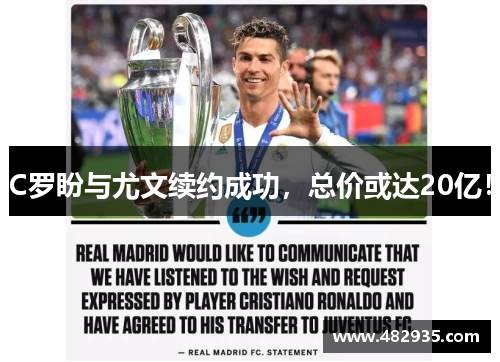 C罗盼与尤文续约成功，总价或达20亿！